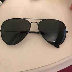 RAY-BAN AVIATORS (BLACK)